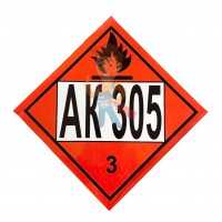 Знак ООН 33/1863 - Знак опасности АК 305
